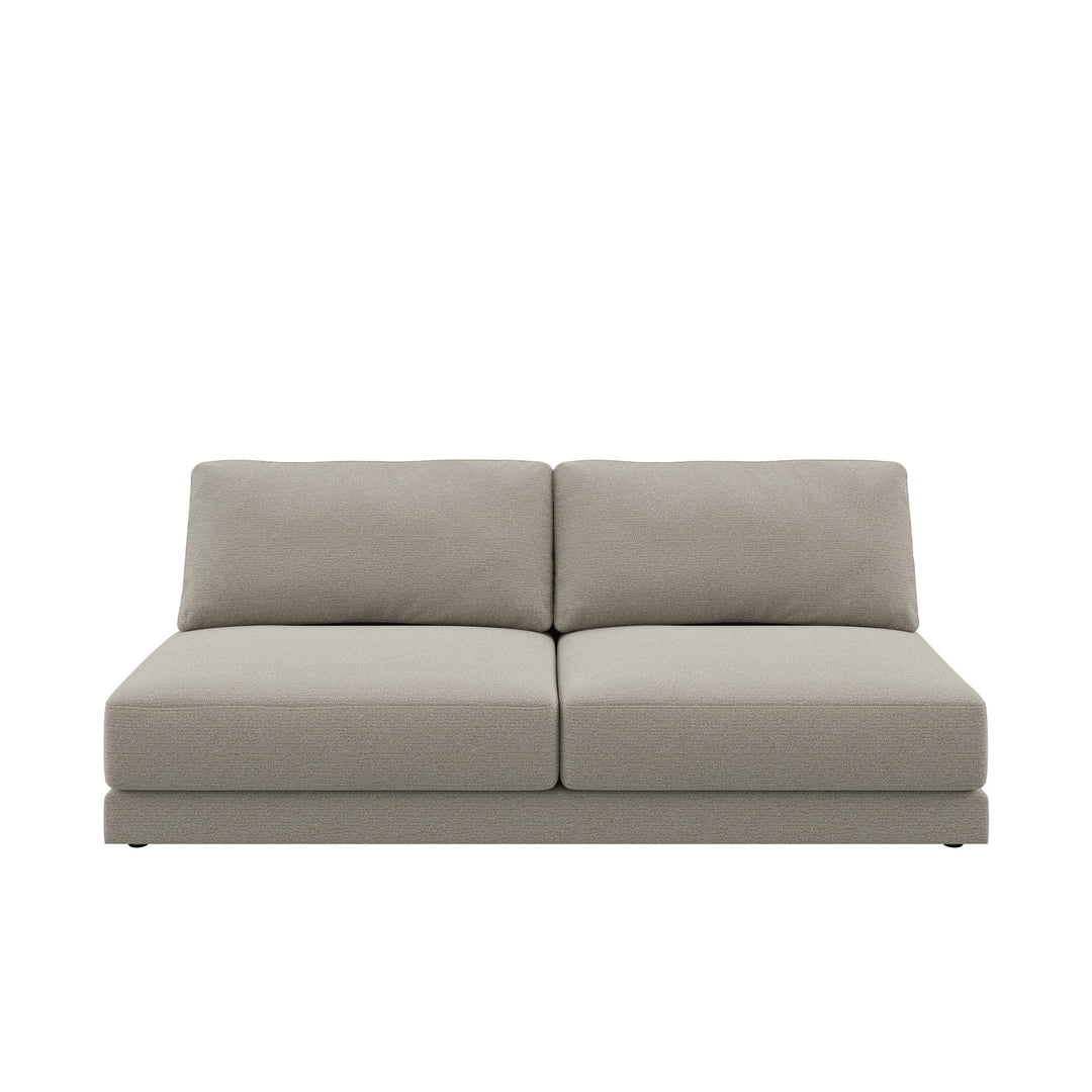 Dôme Deco MONZA Modul Rückenlehne 210 in Creme – modulares Designsofa für moderne Wohnräume
