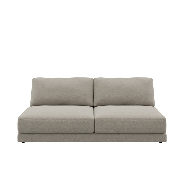 Dôme Deco MONZA Modul Rückenlehne 210 in Creme – modulares Designsofa für moderne Wohnräume