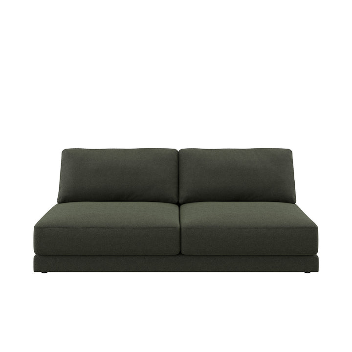 Dôme Deco MONZA Modul Rückenlehne 210 in Creme – modulares Designsofa für moderne Wohnräume