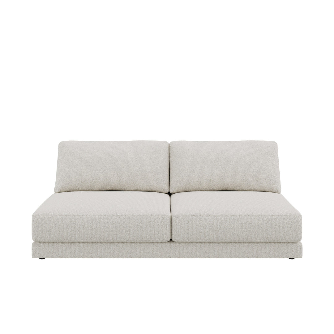 Dôme Deco MONZA Modul Rückenlehne 210 in Creme – modulares Designsofa für moderne Wohnräume