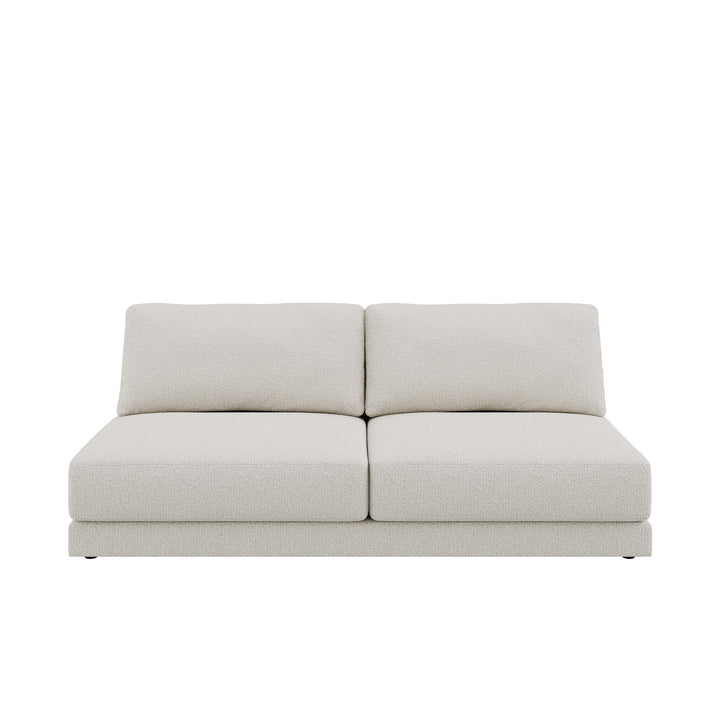 Dôme Deco MONZA Modul Rückenlehne 210 in Creme – modulares Designsofa für moderne Wohnräume