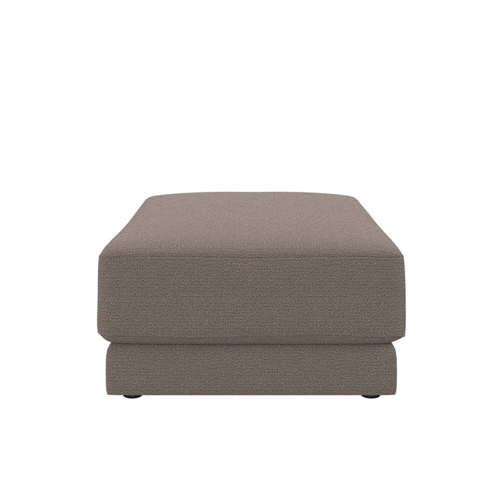 Dôme Deco MONZA Modul low in Creme – modulares Designsofa für moderne Wohnräume
