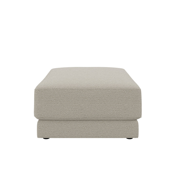 Dôme Deco MONZA Modul low in Creme – modulares Designsofa für moderne Wohnräume