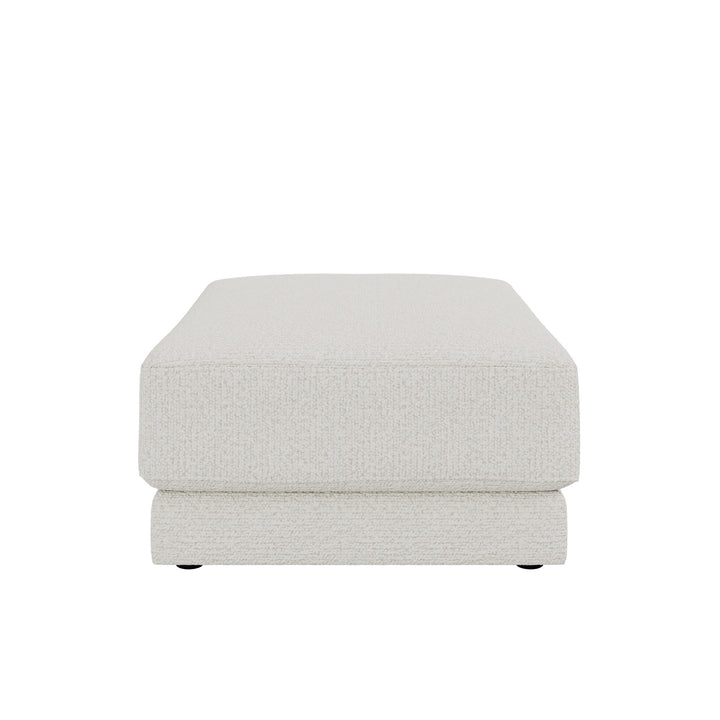 Dôme Deco MONZA Modul low in Creme – modulares Designsofa für moderne Wohnräume