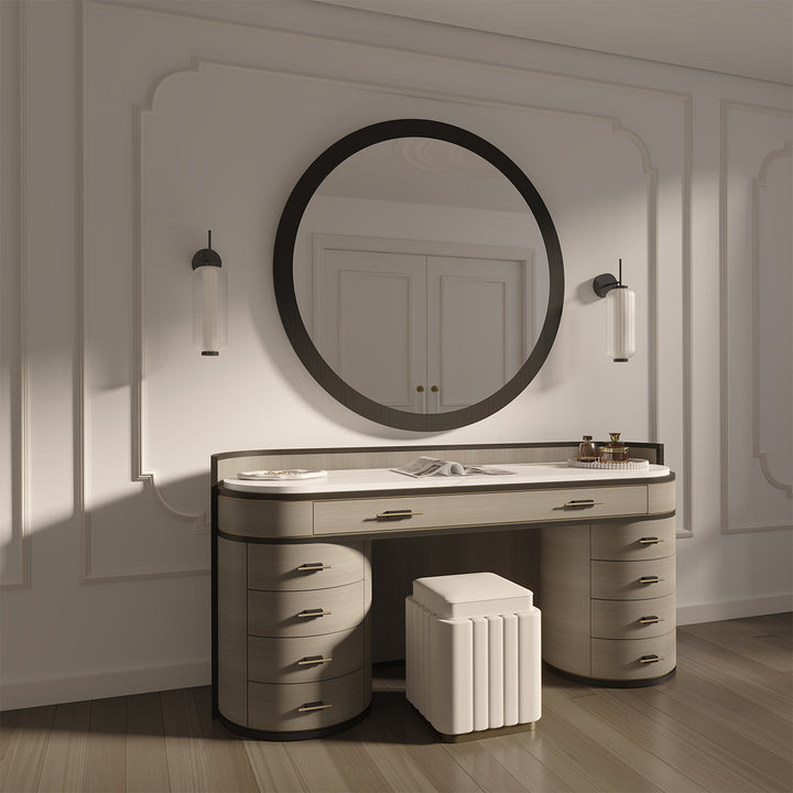 Casa Magna MOON Spiegel – Ø 120 × 3 cm – Ansicht 3