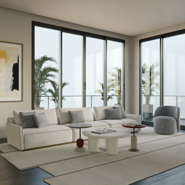 Casa Magna N’DALU Beistelltisch – Ø 50 × 53 cm – Ansicht 3
