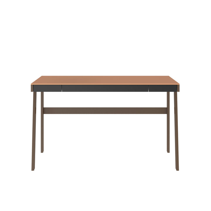 Dôme Deco KANT Schreibtisch in Braun – Design-Wohnaccessoire im modernen Dôme-Deco-Stil
