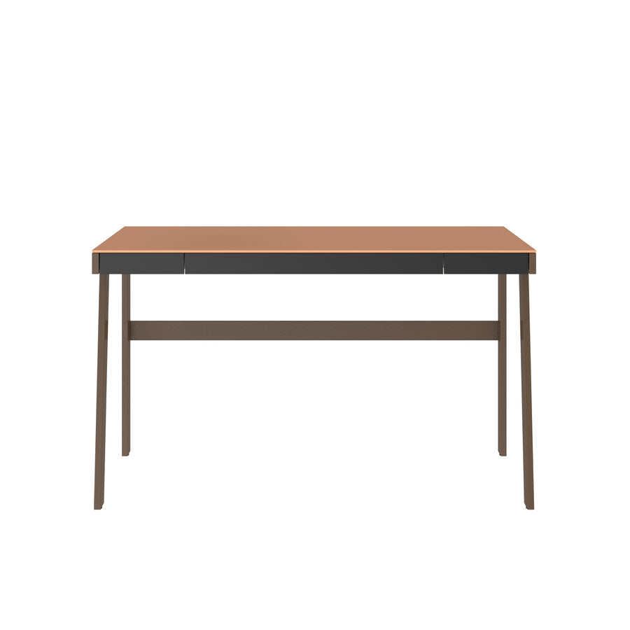 Dôme Deco KANT Schreibtisch in Braun – Design-Wohnaccessoire im modernen Dôme-Deco-Stil