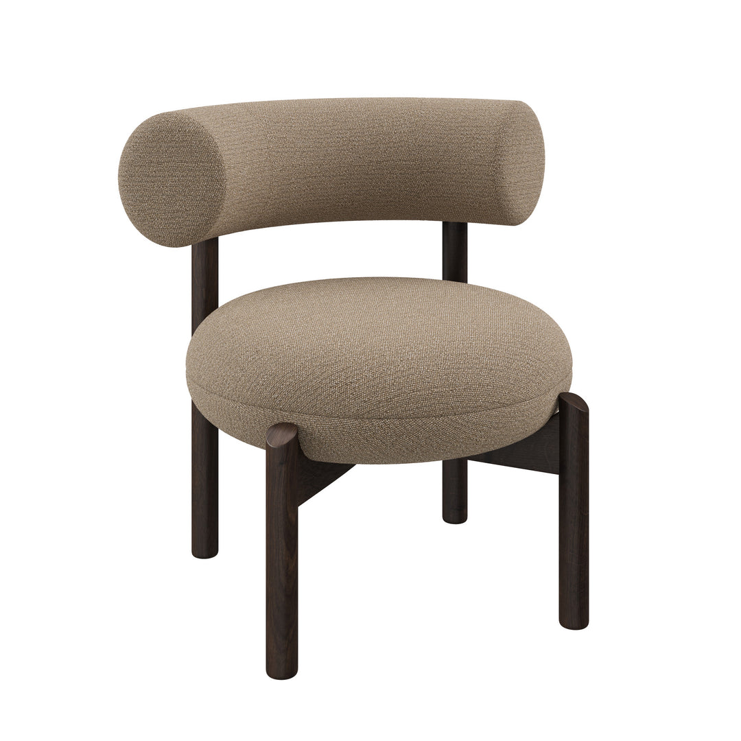 Dôme Deco BOW Sessel in Creme – Designsessel für elegante Wohnräume