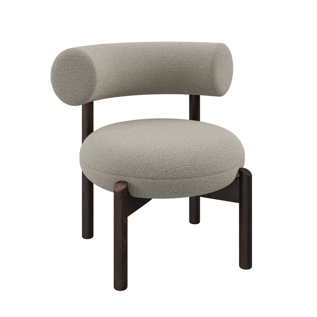 Dôme Deco BOW Sessel in Creme – Designsessel für elegante Wohnräume