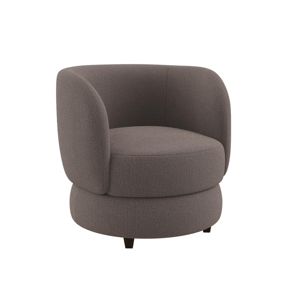 Dôme Deco SYDNEY Drehsessel in Creme – moderner Drehsessel mit Loungekomfort