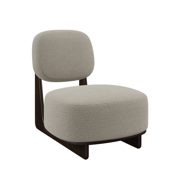 Dôme Deco TATE Sessel in Creme – Designsessel für elegante Wohnräume