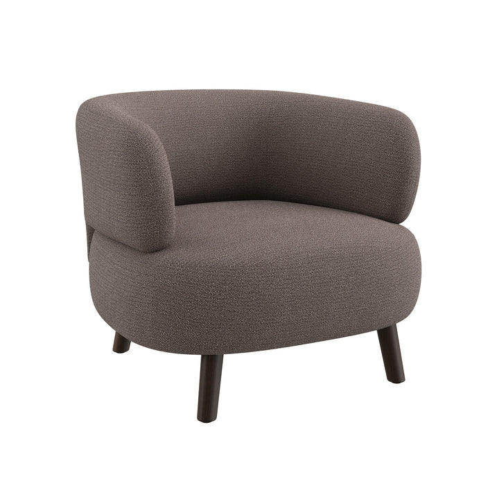 Dôme Deco BENSON Sessel in Creme – Designsessel für elegante Wohnräume