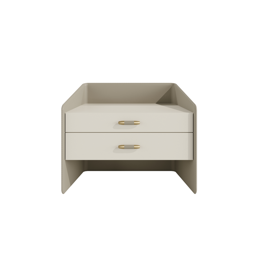 Casa Magna PRISTINE II Nachttisch – 70 × 45 × 55 cm – Ansicht 3