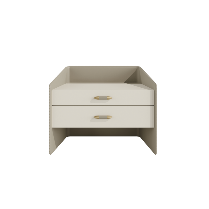 Casa Magna PRISTINE II Nachttisch – 70 × 45 × 55 cm – Ansicht 3