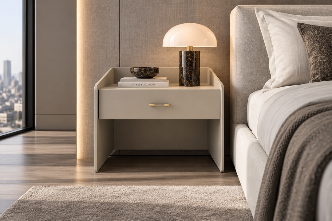 Casa Magna PRISTINE Nachttisch – 70 × 45 × 55 cm