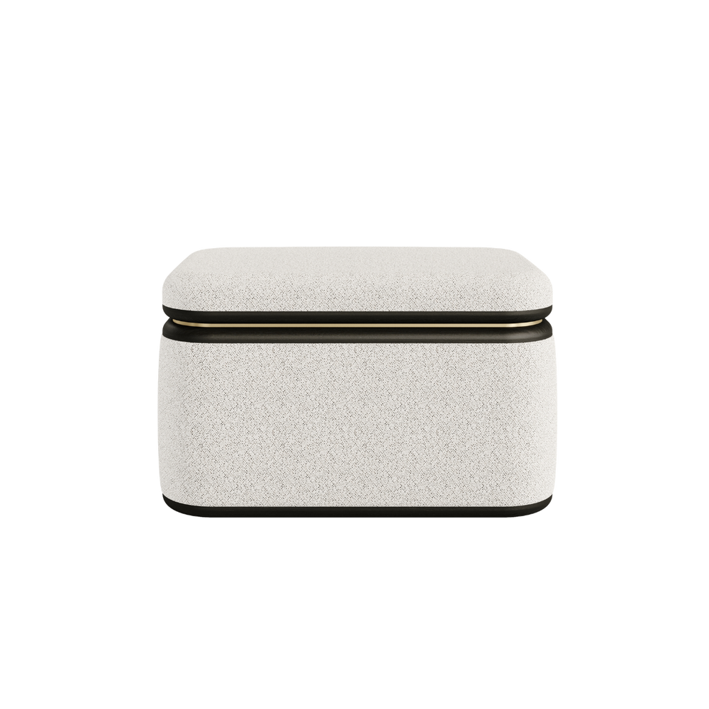 Casa Magna SERENE Polsterhocker – 70 × 45 × 42 cm – Ansicht 2