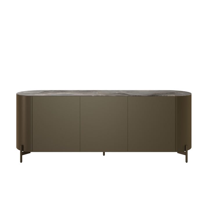 Dôme Deco SPARTA Sideboard in Choco – Design-Wohnaccessoire im modernen Dôme-Deco-Stil