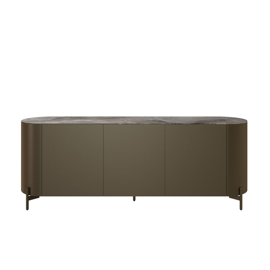 Dôme Deco SPARTA Sideboard in Choco – Design-Wohnaccessoire im modernen Dôme-Deco-Stil