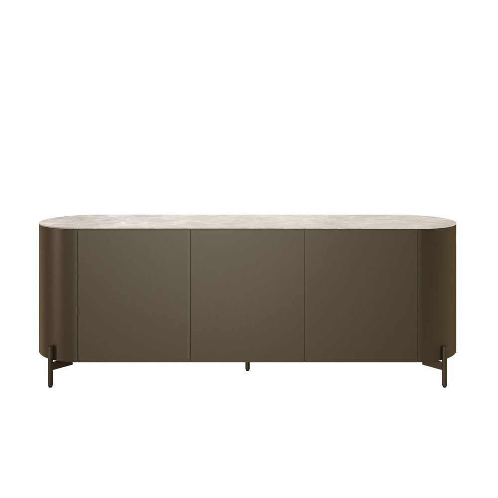Dôme Deco SPARTA Sideboard in Creme – Design-Wohnaccessoire im modernen Dôme-Deco-Stil