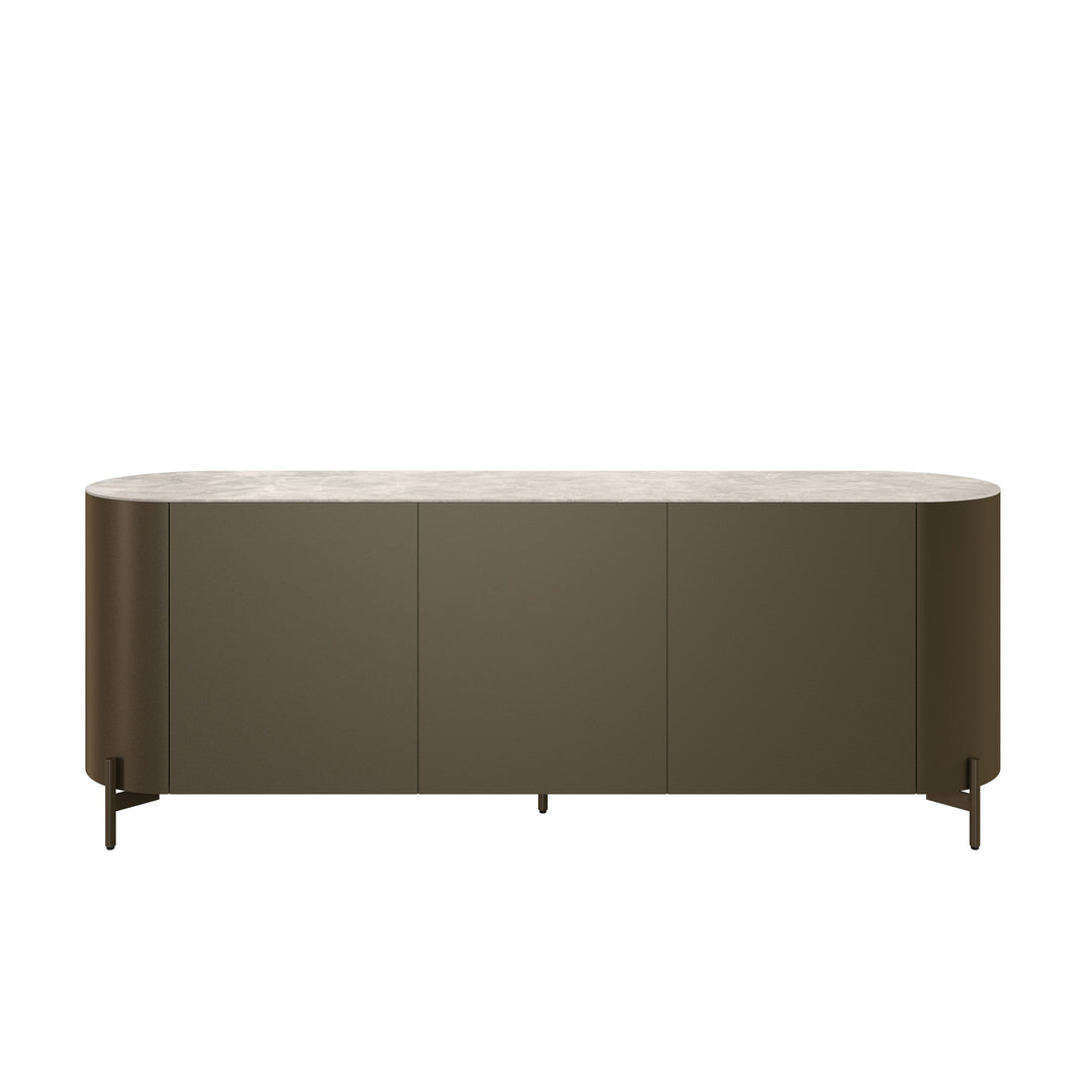 Dôme Deco SPARTA Sideboard in Creme – Design-Wohnaccessoire im modernen Dôme-Deco-Stil