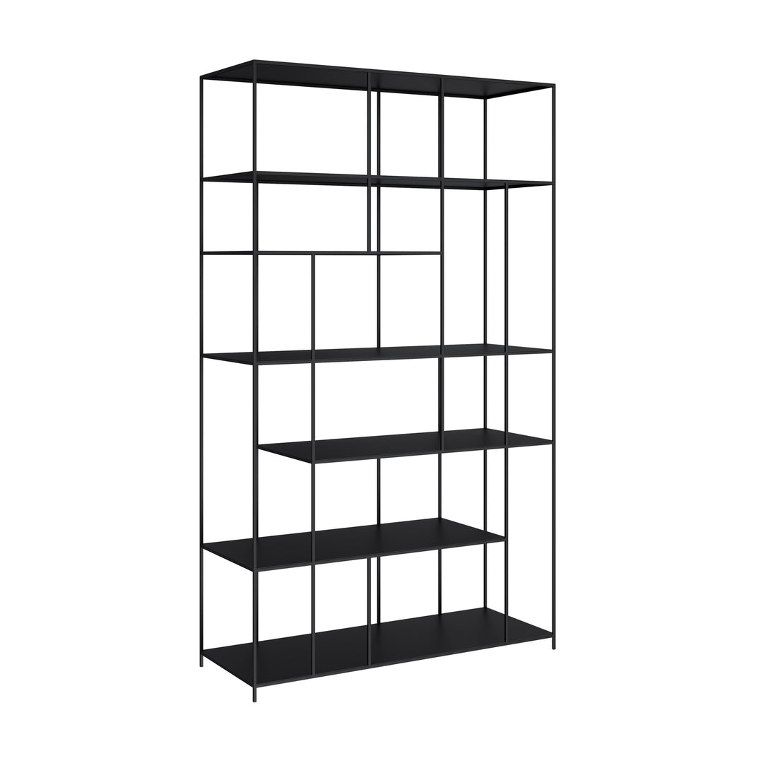 Dôme Deco MALMO Regal in Schwarz – Design-Wohnaccessoire im modernen Dôme-Deco-Stil