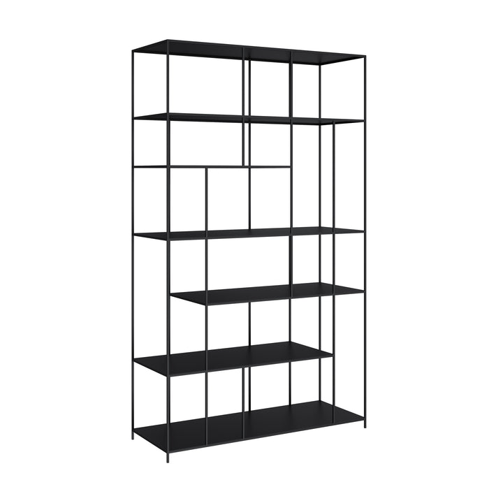 Dôme Deco MALMO Regal in Schwarz – Design-Wohnaccessoire im modernen Dôme-Deco-Stil