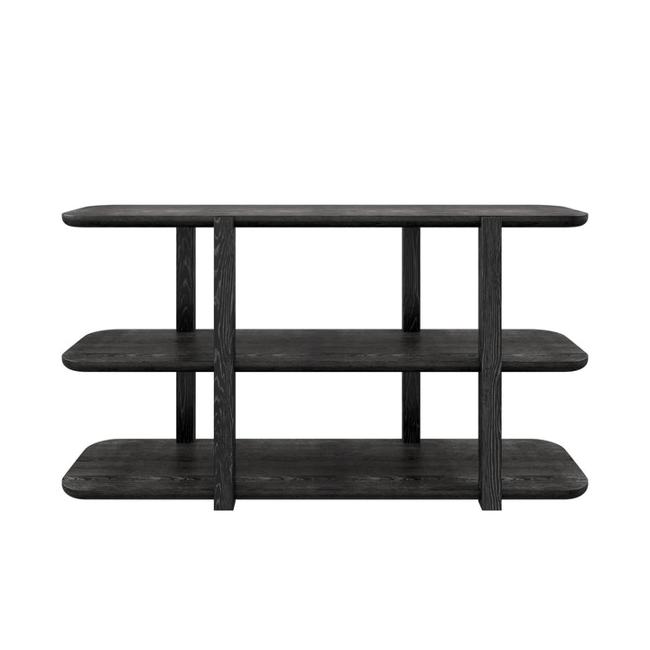 Dôme Deco SARI Wandregal in Schwarz – Design-Wohnaccessoire im modernen Dôme-Deco-Stil