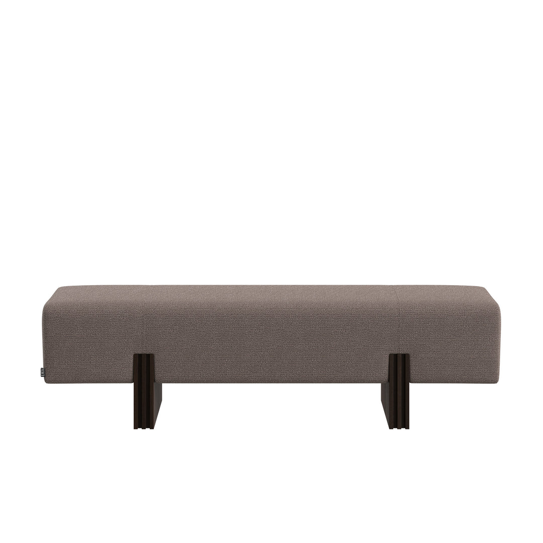 Dôme Deco LANDON Bank in Creme – Design-Wohnaccessoire im modernen Dôme-Deco-Stil