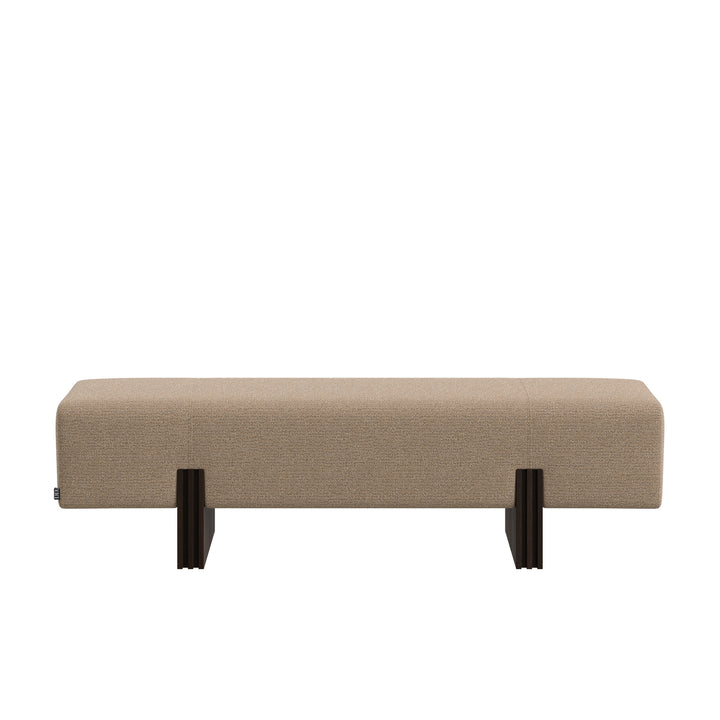 Dôme Deco LANDON Bank in Creme – Design-Wohnaccessoire im modernen Dôme-Deco-Stil