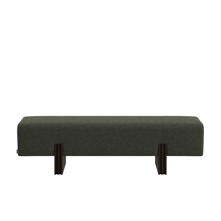 Dôme Deco LANDON Bank in Creme – Design-Wohnaccessoire im modernen Dôme-Deco-Stil