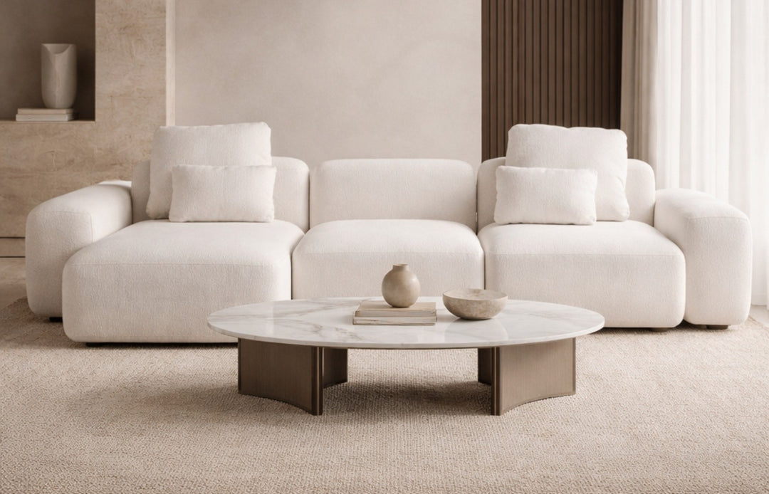Casa Magna SERENITY Sofa Konfiguration B – 340 × 111 × 74 cm