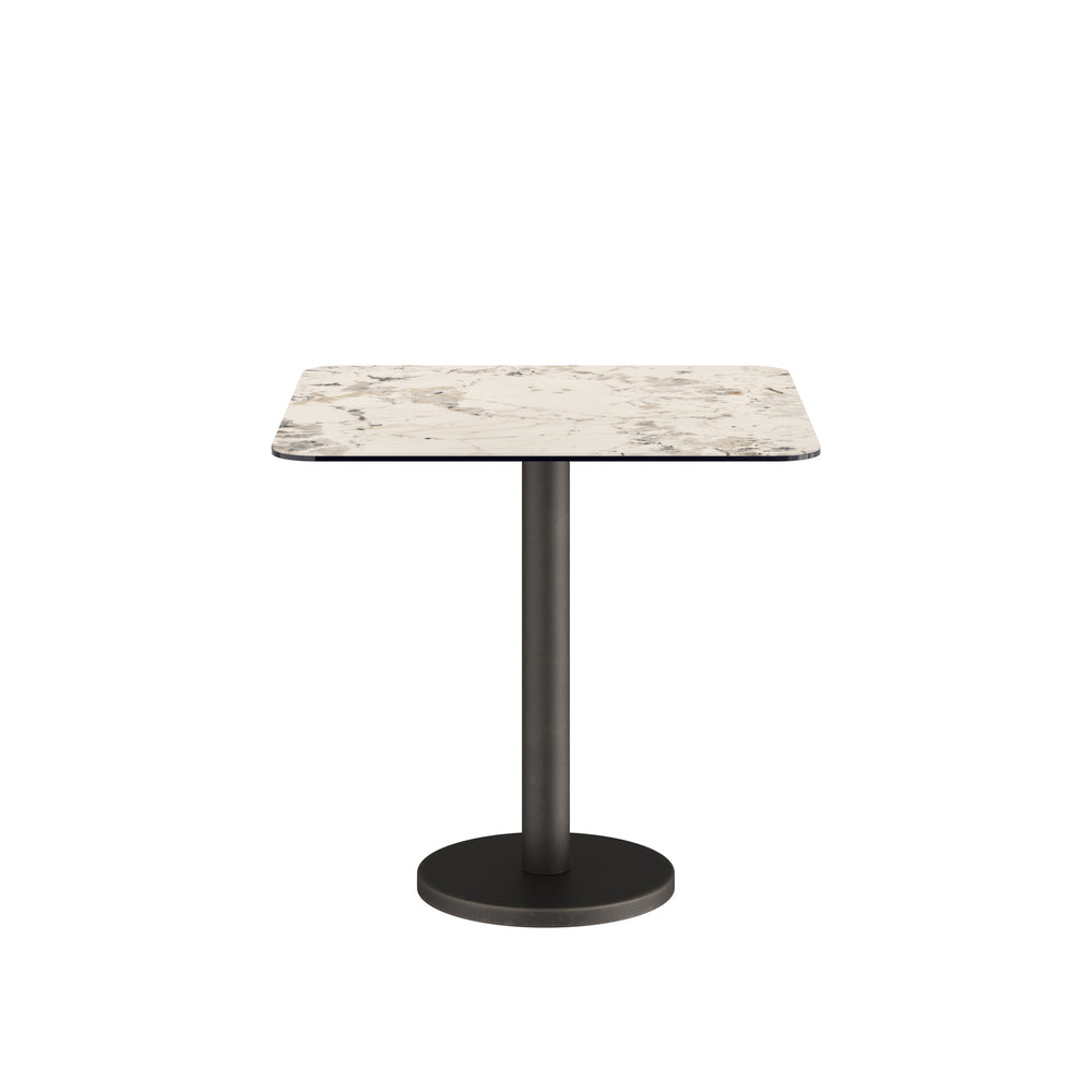 Dôme Deco BARI Bistrotisch quadratisch - 80cm in Tundra – moderner Design-Esstisch