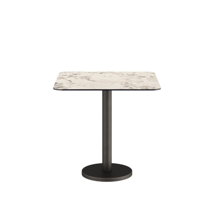 Dôme Deco BARI Bistrotisch quadratisch - 80cm in Tundra – moderner Design-Esstisch