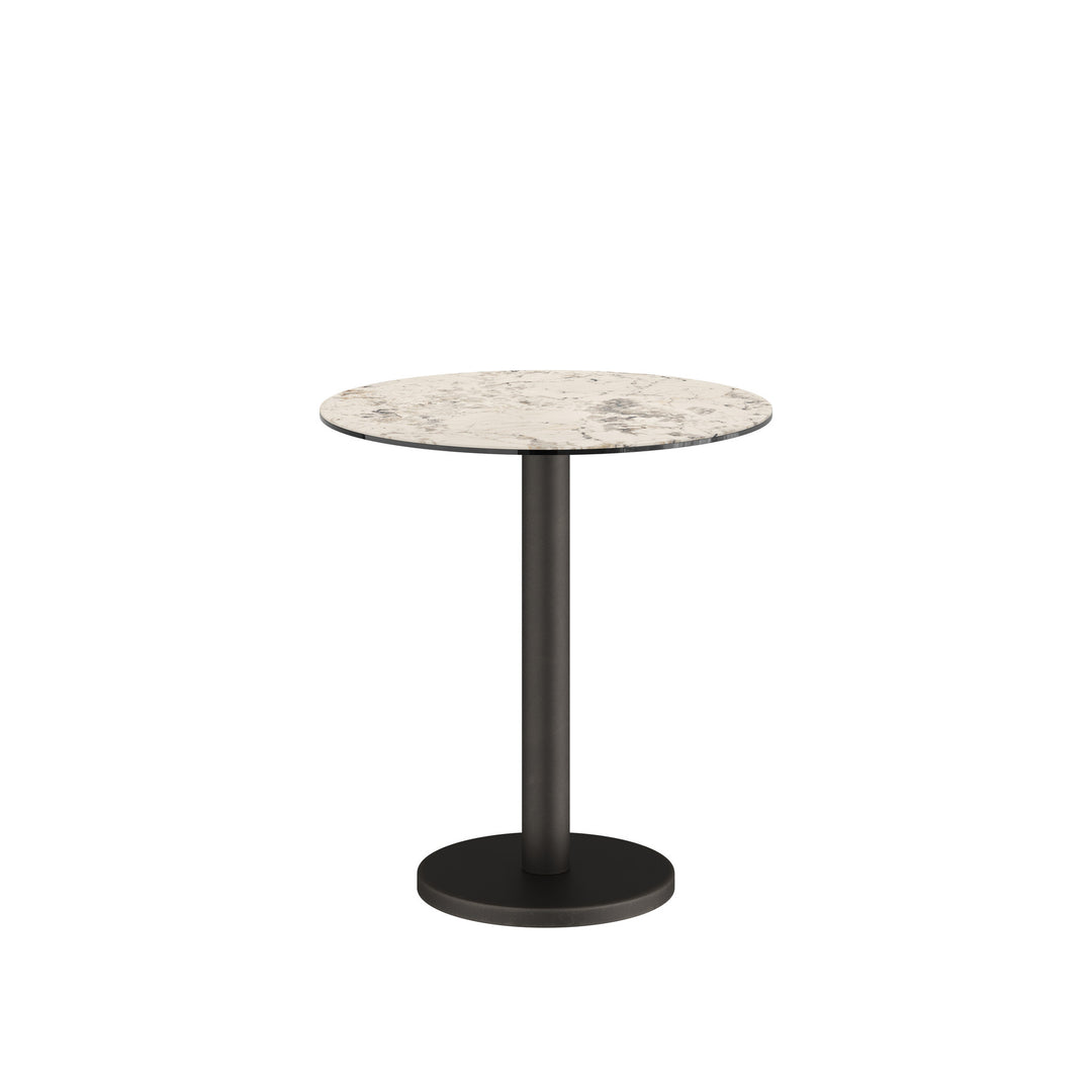 Dôme Deco BARI Bistrotisch rund in Tundra – moderner Design-Esstisch