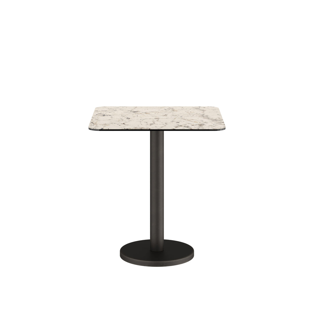 Dôme Deco BARI Bistrotisch quadratisch in Tundra – moderner Design-Esstisch