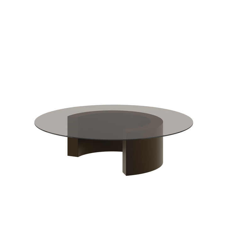 Dôme Deco GUNA Couchtisch S in Braun, Small – Design-Couchtisch für elegante Wohnräume