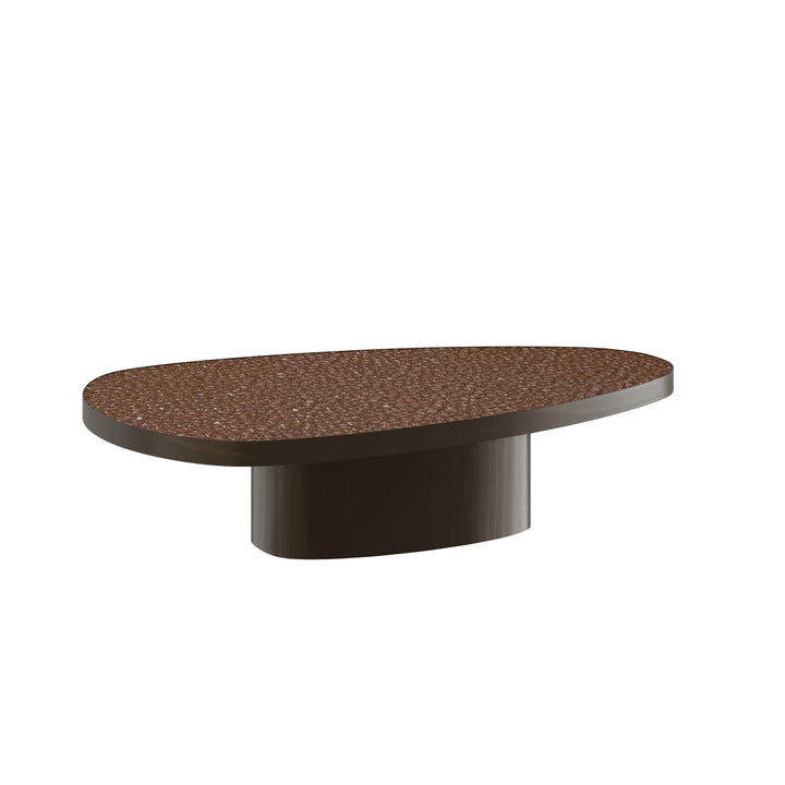 Dôme Deco OVIEDO Couchtisch M in Braun, Medium – Design-Couchtisch für elegante Wohnräume