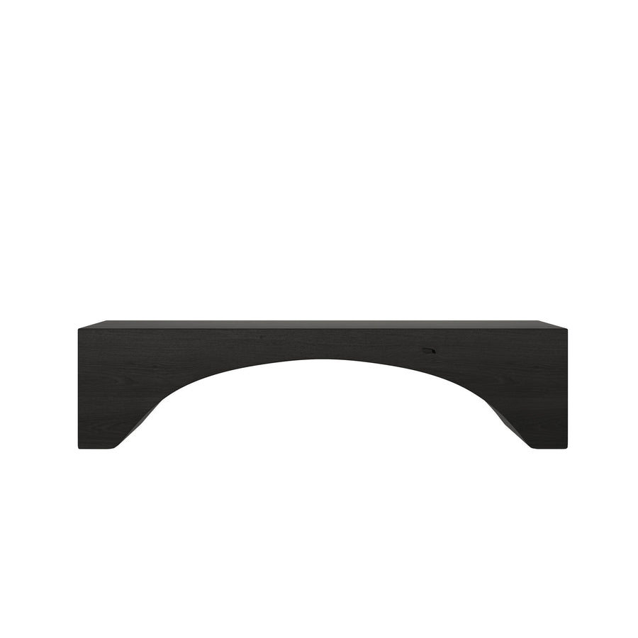Dôme Deco DOVER Couchtisch in Schwarz – Design-Couchtisch für elegante Wohnräume