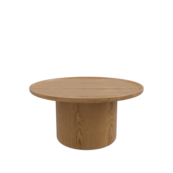 Dôme Deco VARNA Couchtisch in Braun – Design-Couchtisch für elegante Wohnräume