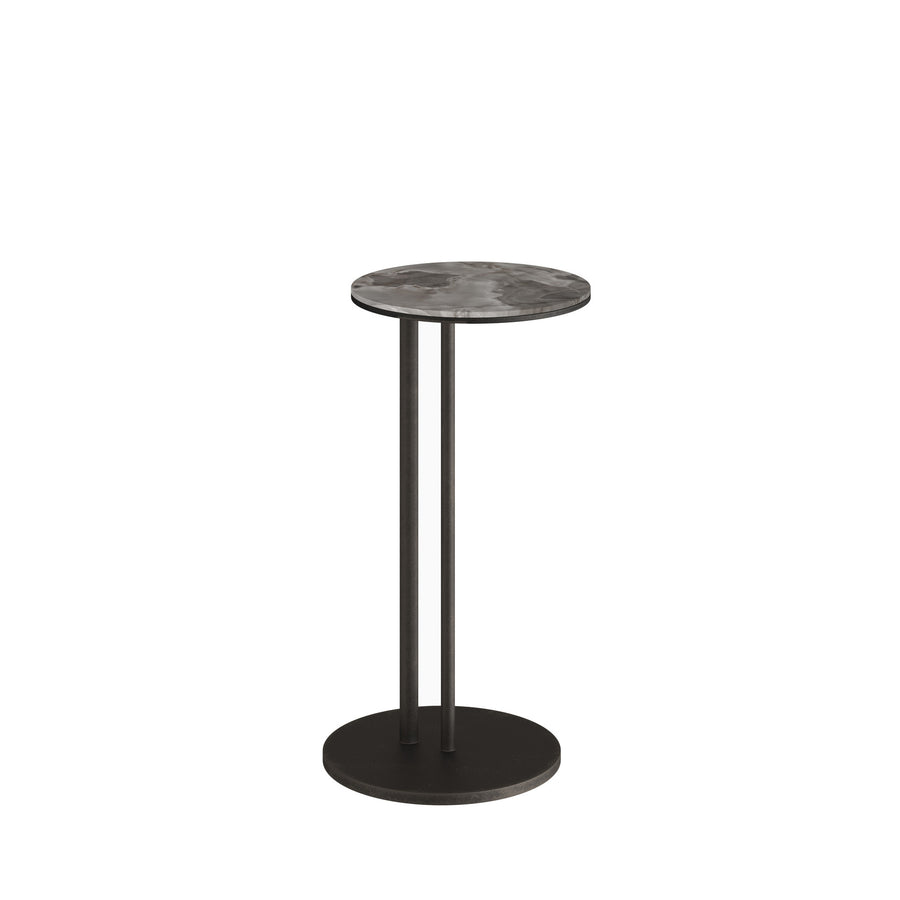 Dôme Deco TRENTO Beistelltisch S in Choco, Small – moderner Design-Beistelltisch