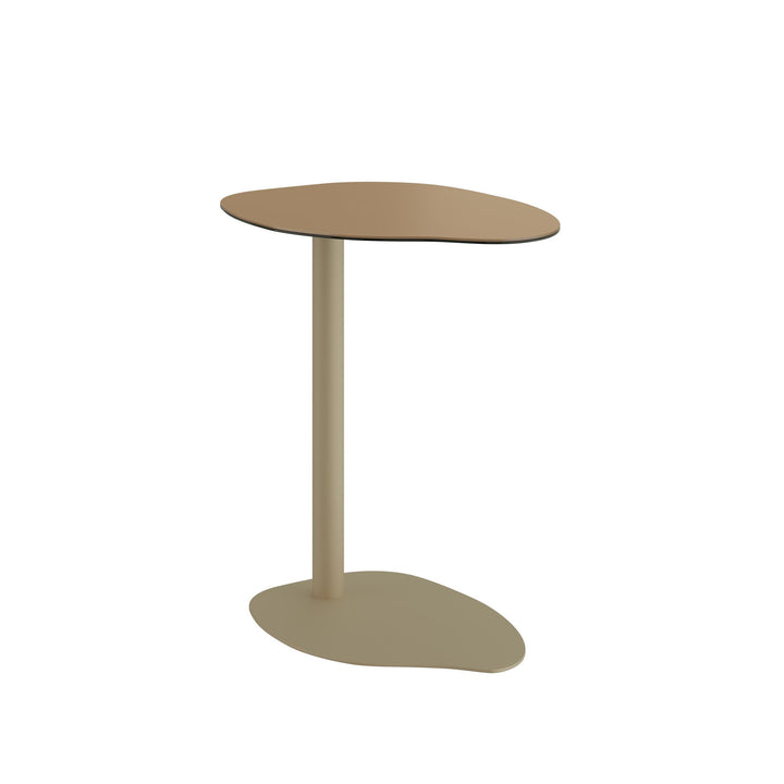 Dôme Deco INA Beistelltisch S in Beige, Small – moderner Design-Beistelltisch