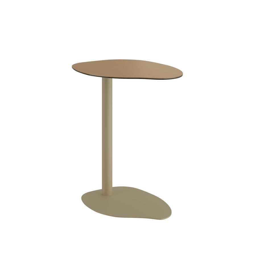 Dôme Deco INA Beistelltisch S in Beige, Small – moderner Design-Beistelltisch