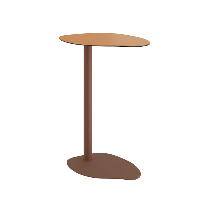 Dôme Deco INA Beistelltisch M in Braun, Medium – moderner Design-Beistelltisch