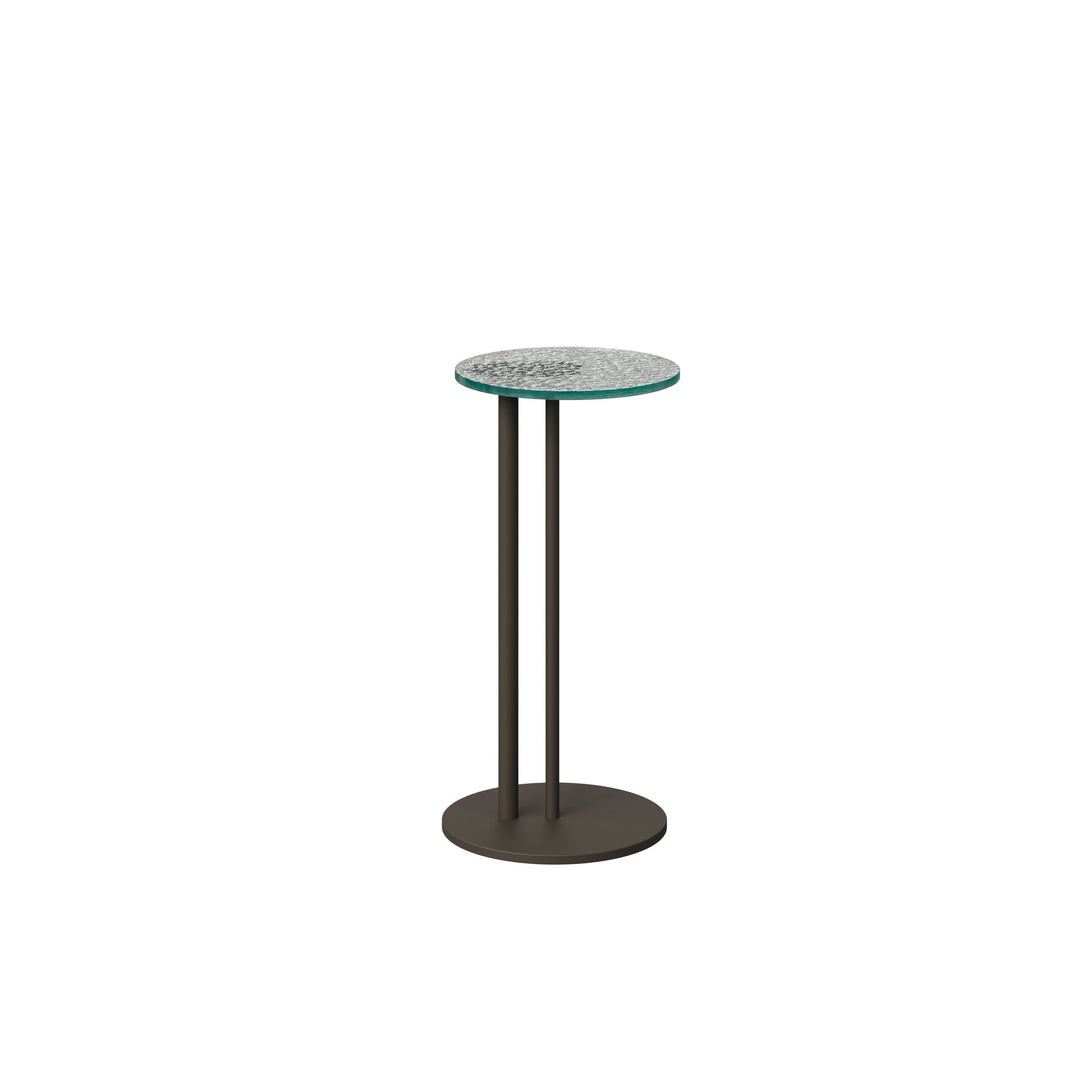 Dôme Deco HINO Beistelltisch S in Transparent, Small – moderner Design-Beistelltisch