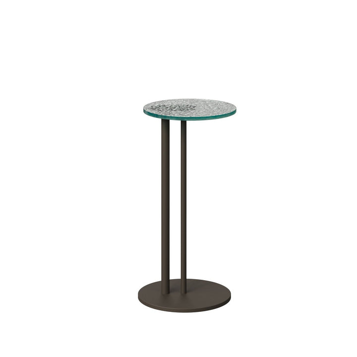 Dôme Deco HINO Beistelltisch S in Transparent, Small – moderner Design-Beistelltisch