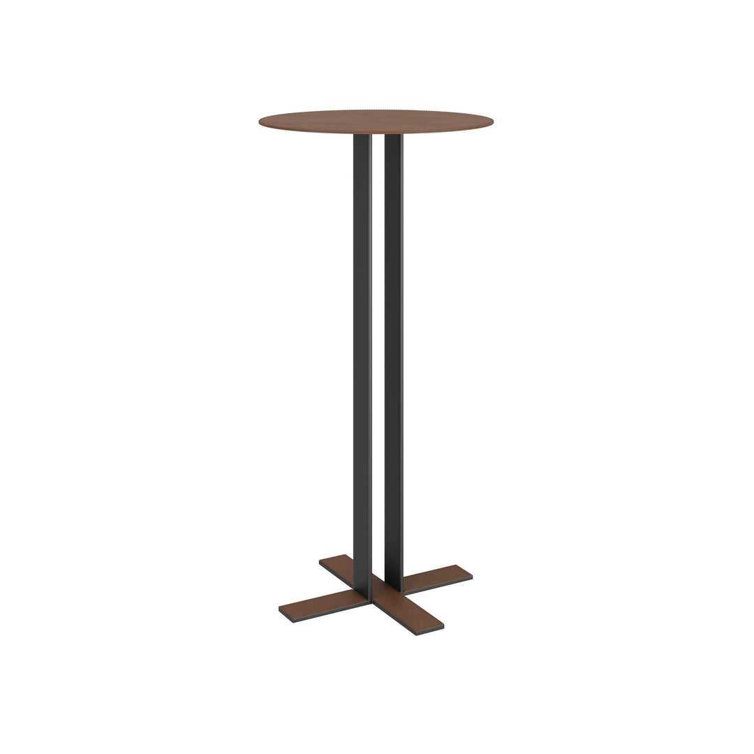 Dôme Deco NOVI Beistelltisch M in Taupe, Medium – moderner Design-Beistelltisch