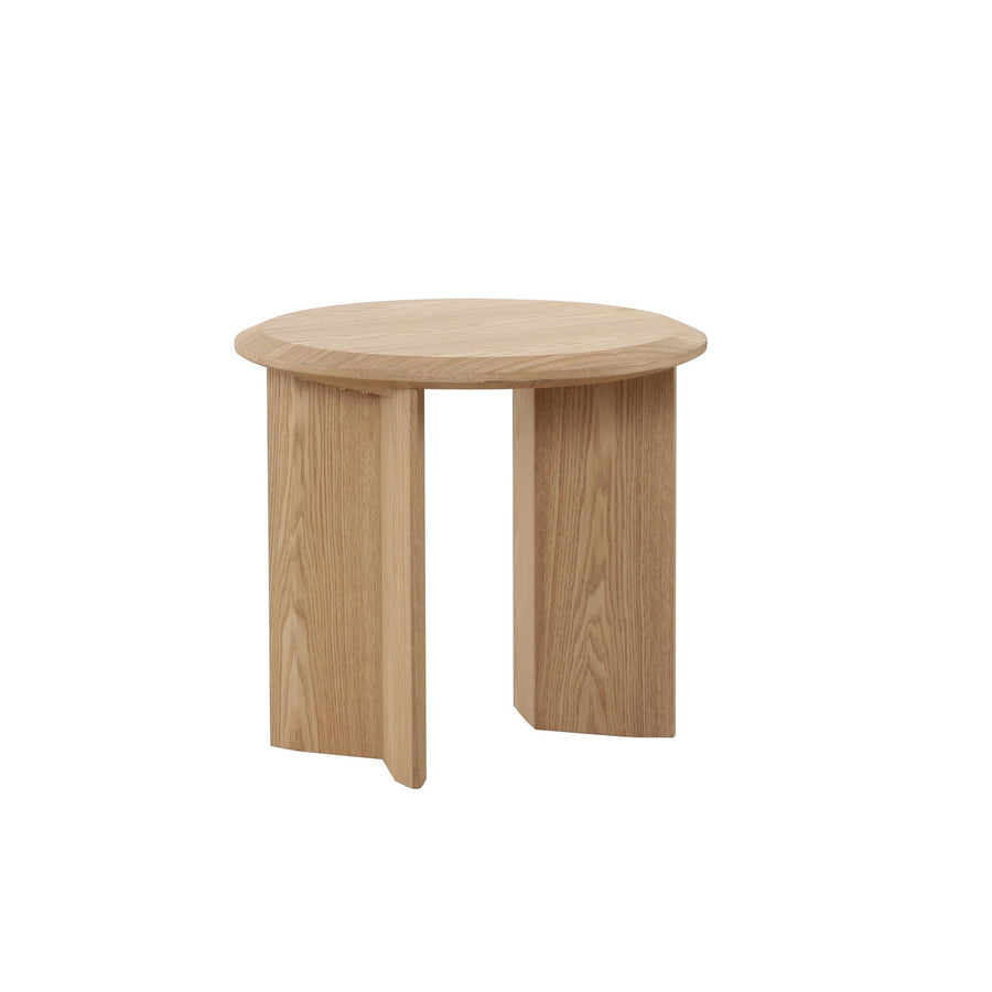 Dôme Deco TOLEDO Beistelltisch in Braun – moderner Design-Beistelltisch
