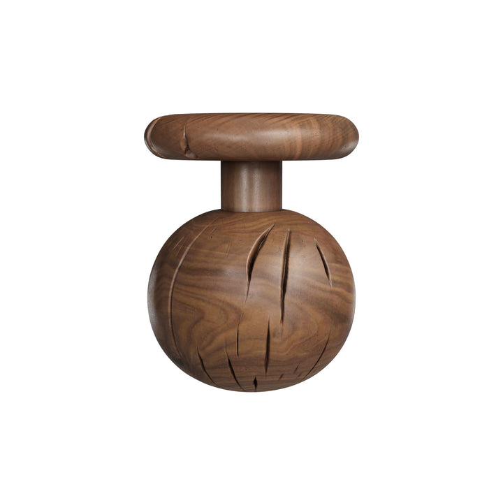 Dôme Deco GLOBE Beistelltisch in Braun – moderner Design-Beistelltisch