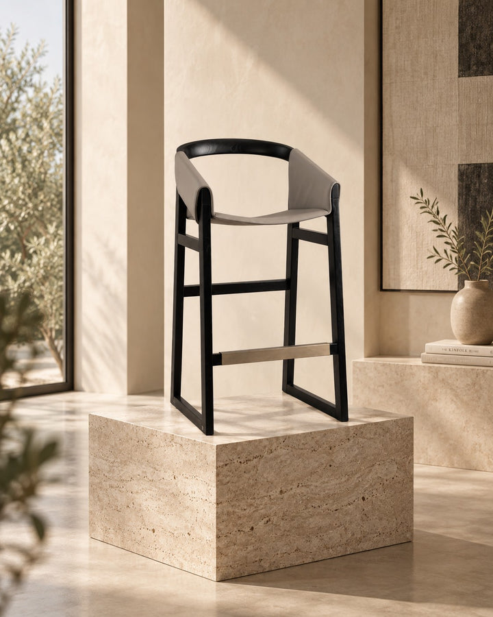 Casa Magna TIMELESS Barhocker – 50 × 50 × 104 cm